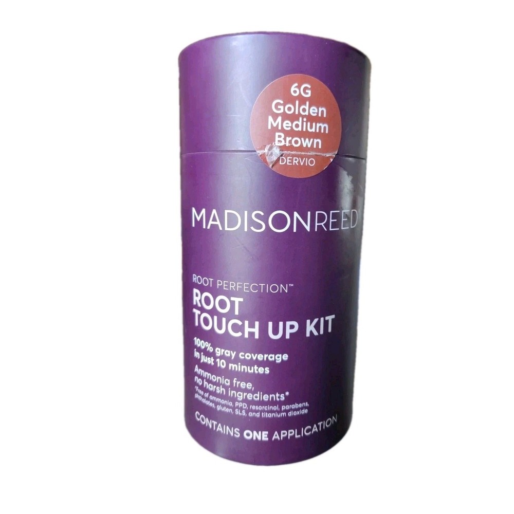 Madison Reed Root Perfection Hair Color Touch Up Kit, Medium Brown 6G Dervio